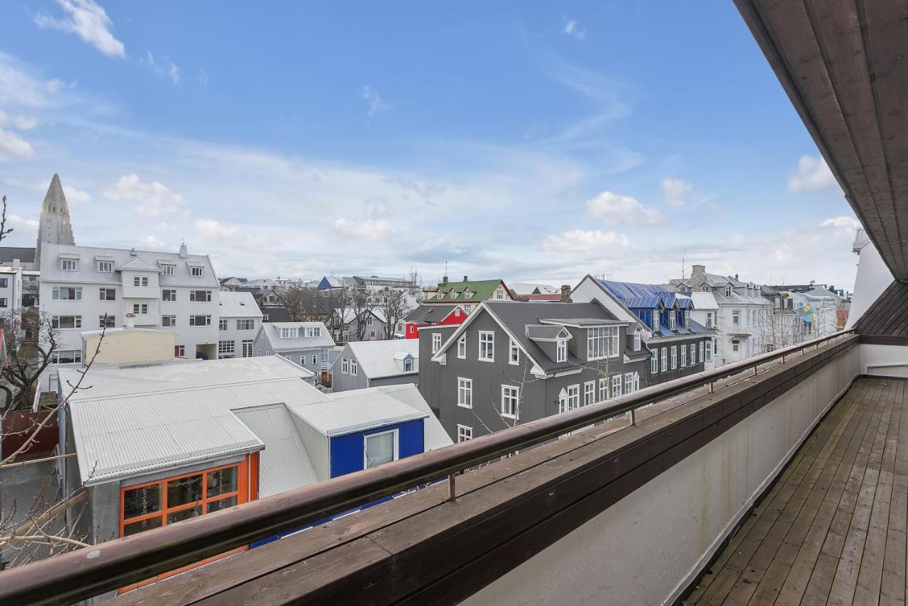 Penthouse Apt On The Shopping Street-Free Parking Reykjavík Exteriör bild
