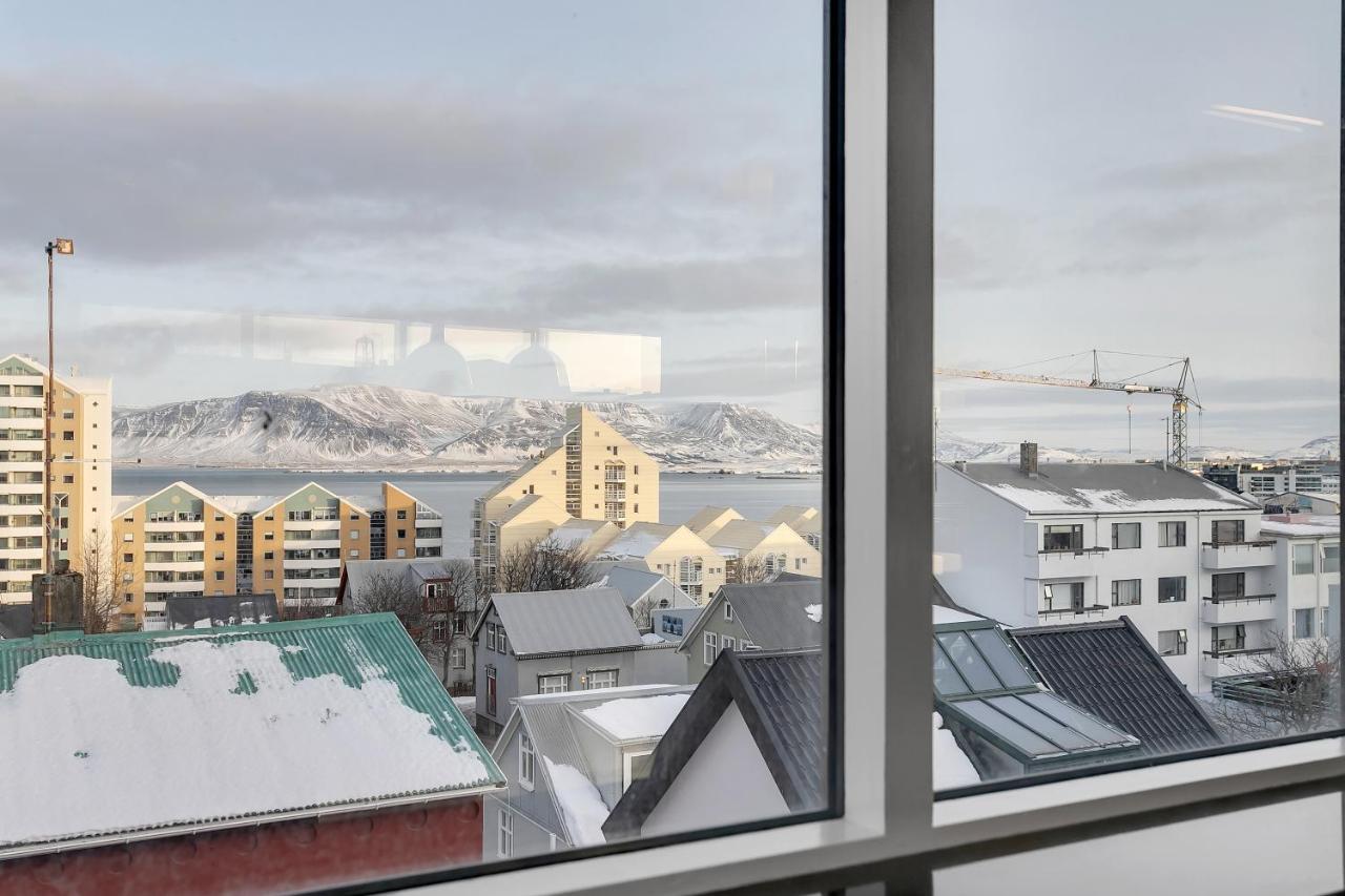 Penthouse Apt On The Shopping Street-Free Parking Reykjavík Exteriör bild